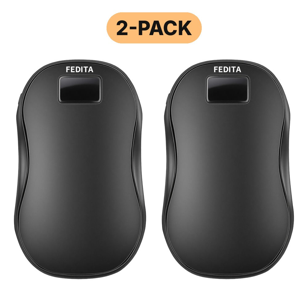 2-pack: two Midnight Black hand warmers